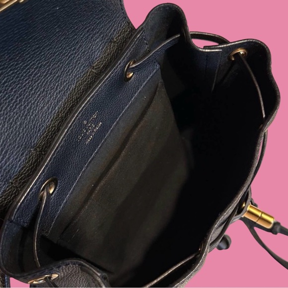 Louis Vuitton Lockme Mini Black Gold Backpack - Picture 7 of 10
